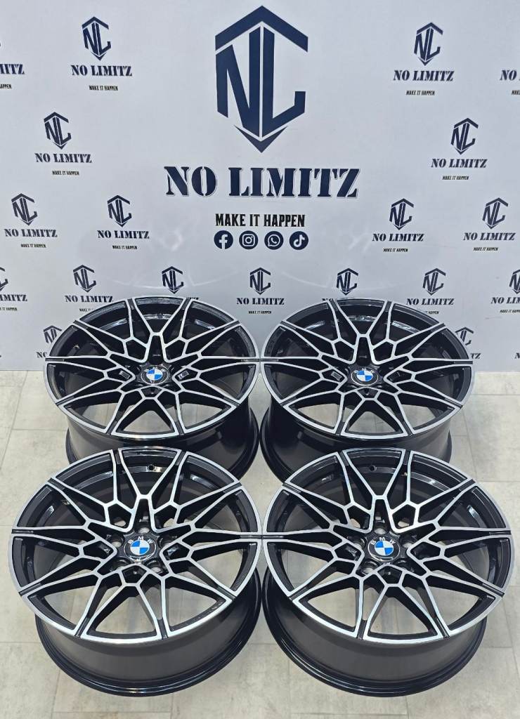 Brand New BMW 19" 826M Style Alloy Wheels – 5x120 – Diamond Cut (Set of 4)