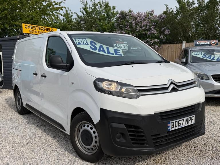2017 Citroen Dispatch 1.6 BlueHDi 1000 Enterprise M FWD 2 Euro 6 6dr PANEL VAN Diesel Manual