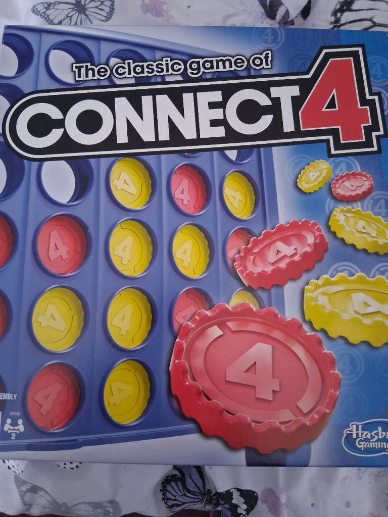 Hasbro Connect 4 Board Game – Complete, Good Condition