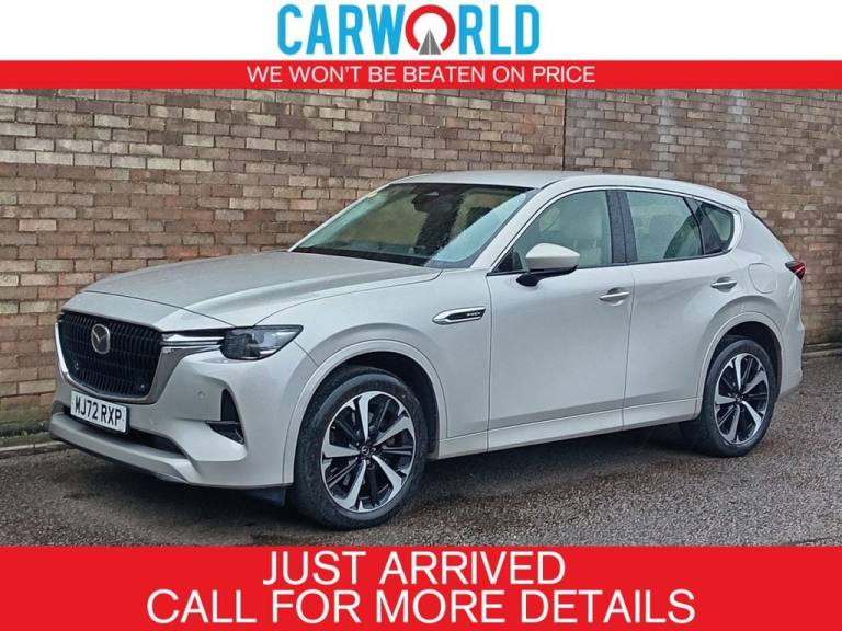 2022 Mazda CX-60 2.5 e-SKYACTIV 17.8kWh Takumi SUV 5dr Petrol Plug-in Hybrid Auto 4WD Euro 6 ESTA...