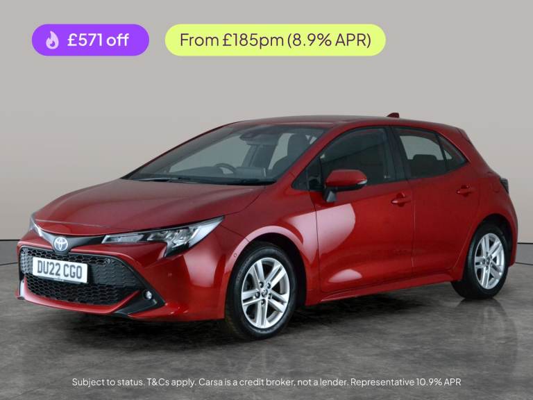 2022 Toyota Corolla 1.8 VVT-h GPF Icon Tech Hatchback 5dr Petrol Hybrid CVT Euro 6 (s/s) (122 p H...