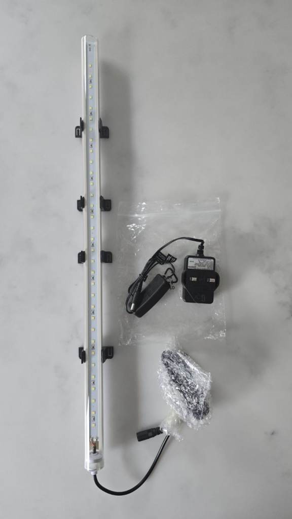 £10 Fish Tank LED lights with Swith on/off button 56cm long (NEW)