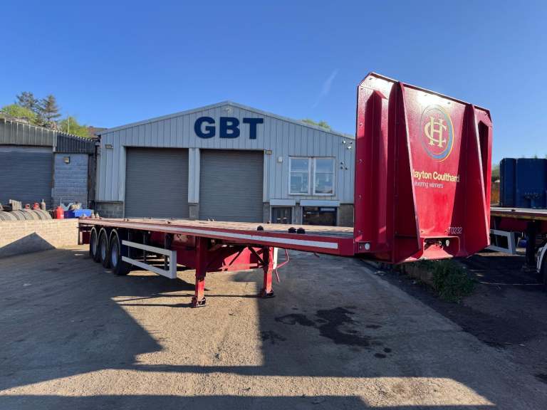 Dennison 20 Lock PSK Flat bed trailer 