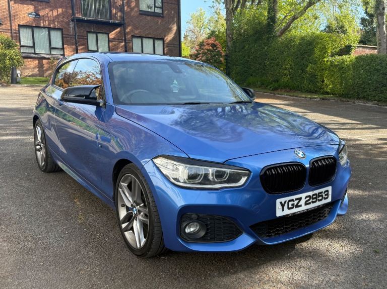 2017 BMW 118i M-Sport Hackback 1.5 Petrol Start/Stop (134BHP) Blue Metallic 3 Doors May Px Swap