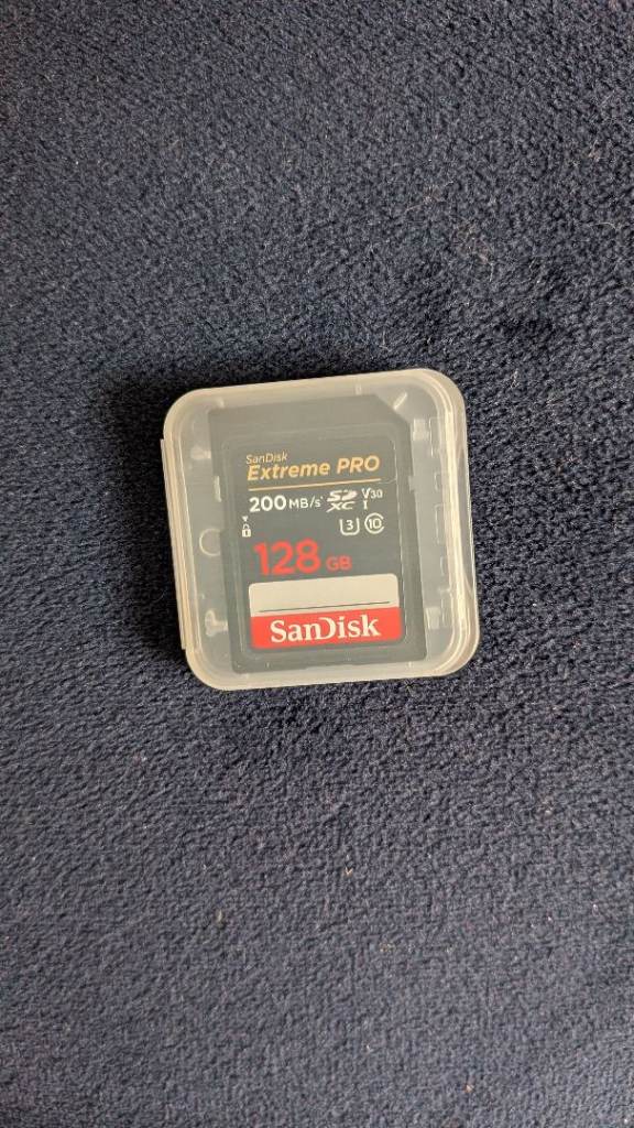SanDisk SD Card Extreme Pro 128GB