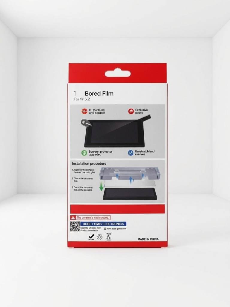 NINTENDO Switch 2 (NOT THE CONSOLE) DOBE Tempered Film for N-S 2 – New, Anti-Blue Light for Sale