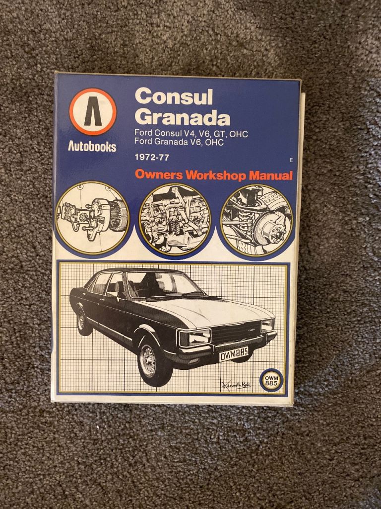 Autobooks Owners Workshop Manual for Ford Consul Granada 1972-77