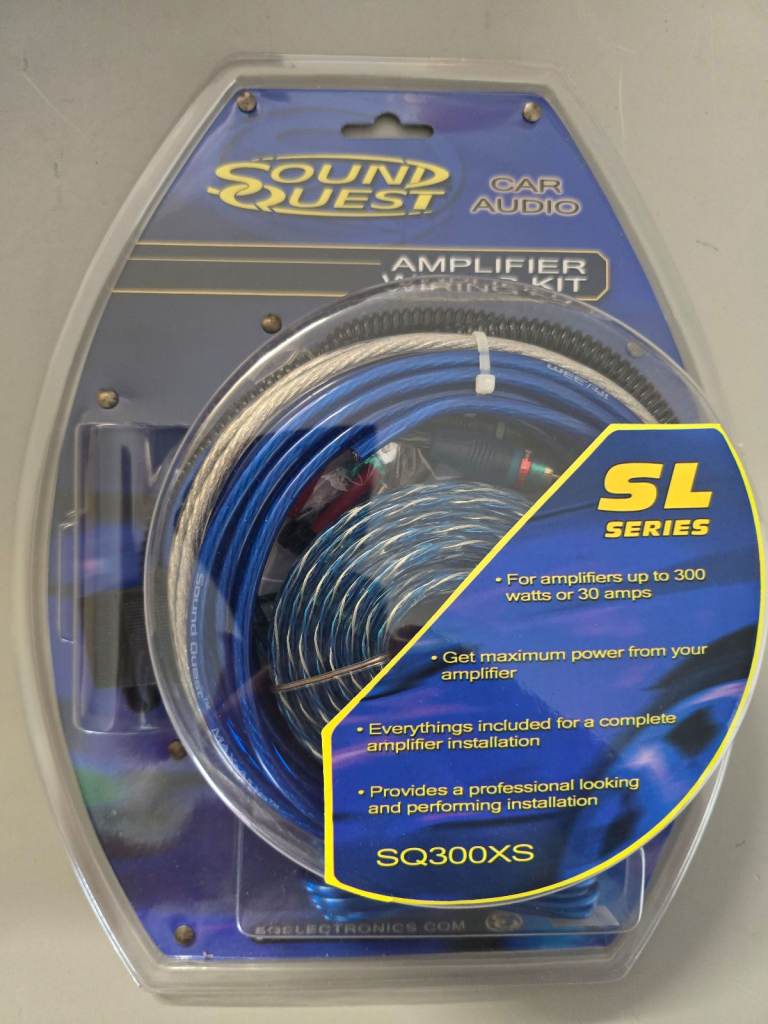 WIRING KIT - SOUND QUEST SQ300XS - NEW & UNUSED