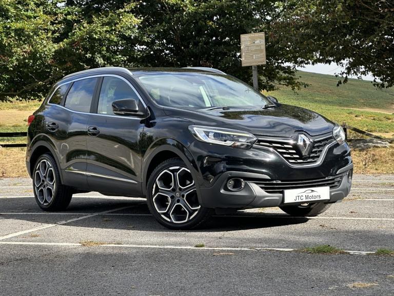 RENAULT KADJAR 1.5 dCi Dynamique S Nav 5dr Auto, black, diesel + Great history