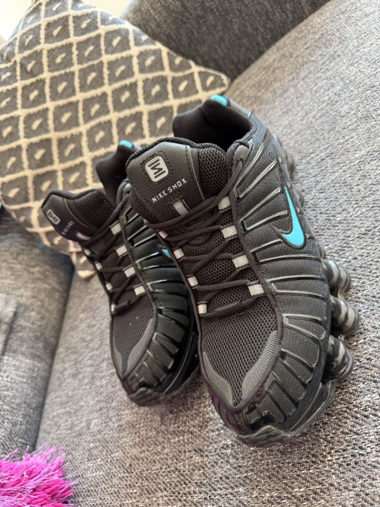 Nike Shox Trainers – Black & Blue, As Good As New