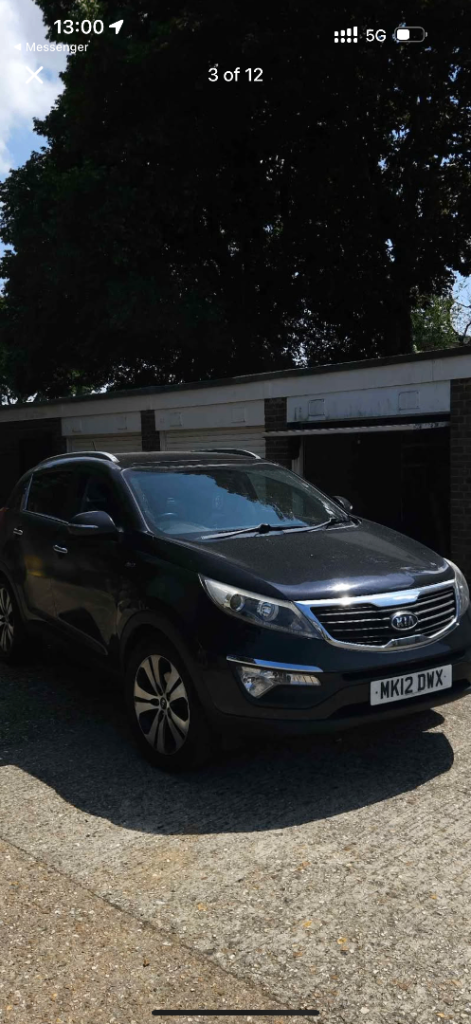 Kia, SPORTAGE, Estate, 2012, Manual, 1995 (cc), 5 doors