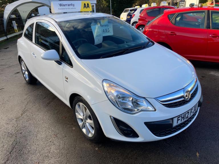 2012 Vauxhall Corsa 1.2 Active 3dr [AC] HATCHBACK PETROL Manual