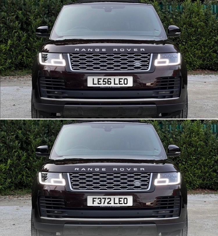 Leo Private Number Plate Registration Reg Cherished Personalised