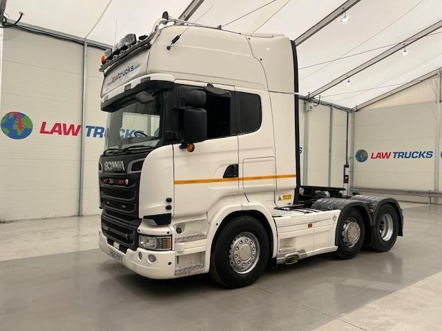 Scania R520 V8 6x2 Midlift Sleeper Cab Tractor Unit