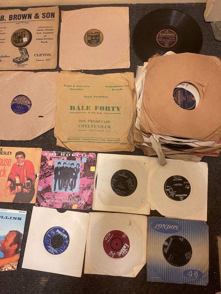 Old school vinyl over 60 records 