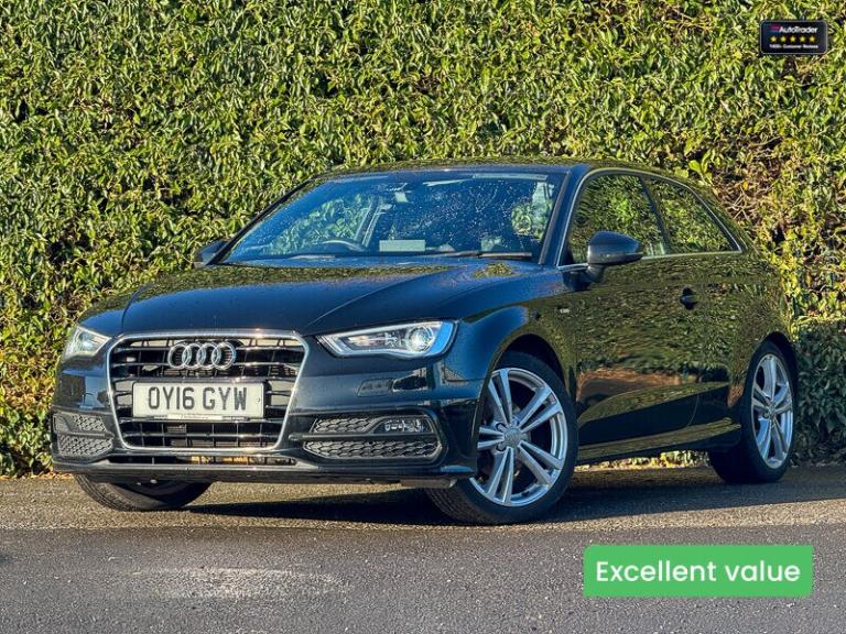 2016 Audi A3 1.4 TFSI CoD S line Hatchback 3dr Petrol Manual Eu Hatchback Petrol Manual