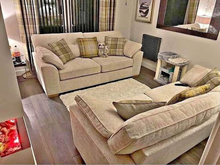 Beige 3X2 Seater sofa