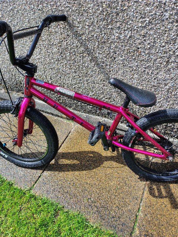 Blank Hustla kids BMX 18inch frame
