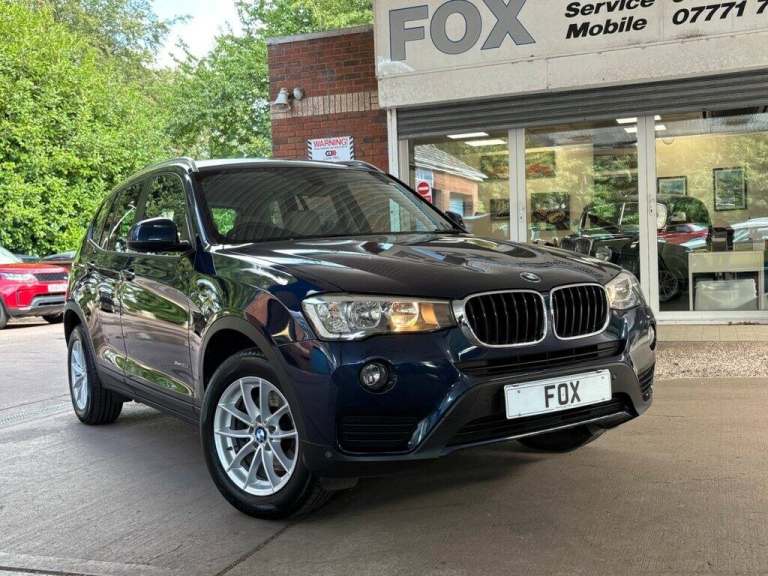 2016 16 BMW X3 2.0 20D SE SUV 5DR DIESEL MANUAL XDRIVE EURO 6 (S/S) (190 PS) DIE