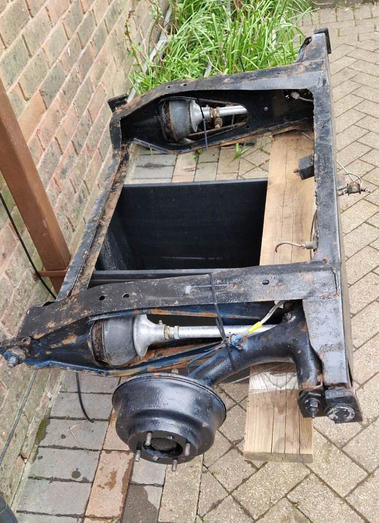 Classic Mini rear subframe complete - with hi/lows front and rear