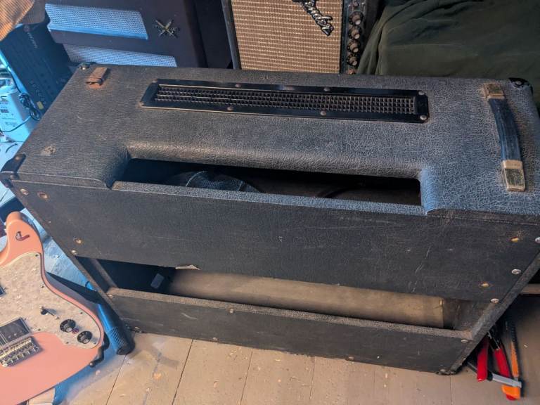 Marshall AMP Combo Cabinet 2x12 Empty Vintage 