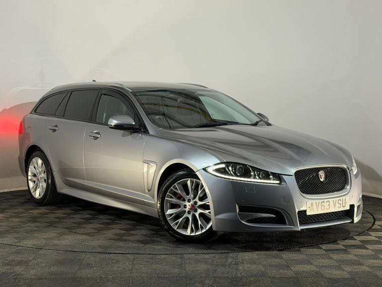 2013 63 JAGUAR XF R-SPORT D 2.2 DIESEL AUTOMATIC ESTATE 2 PREV OWNERS 200 BHP