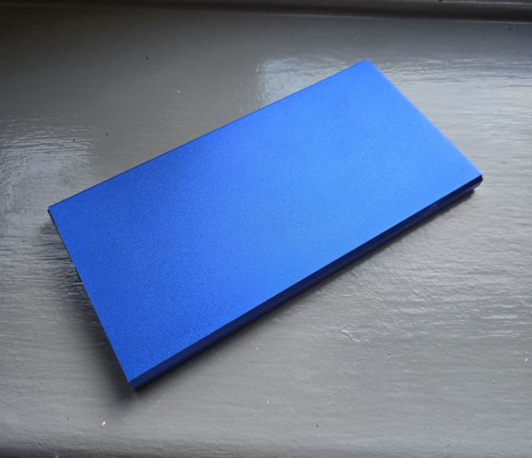 🔋🔵 SilverCrest POWER BANK 5000mAh – Slim Metal Design, used – £4 🔵🔋