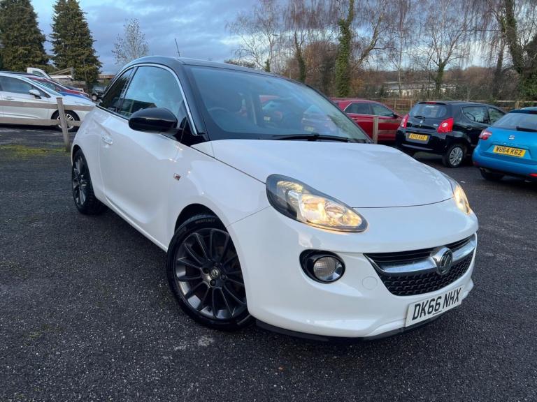 VAUXHALL ADAM 1.4 i GLAM White Manual Petrol 2016