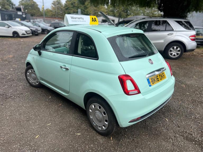 2016 Fiat 500 1.2 Pop Euro 6 (s/s) 3dr HATCHBACK Petrol Manual