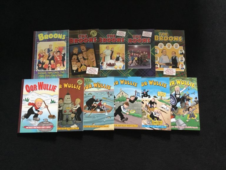 The Broons and Oor Wullie - All New, Unopened