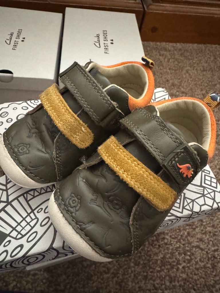 Clark’s baby pre - walkers two pairs 
