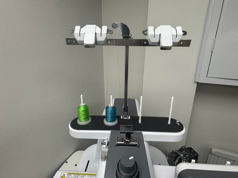 Brother PR1X Embroidery Machine with Cap & Sleeve Attachments