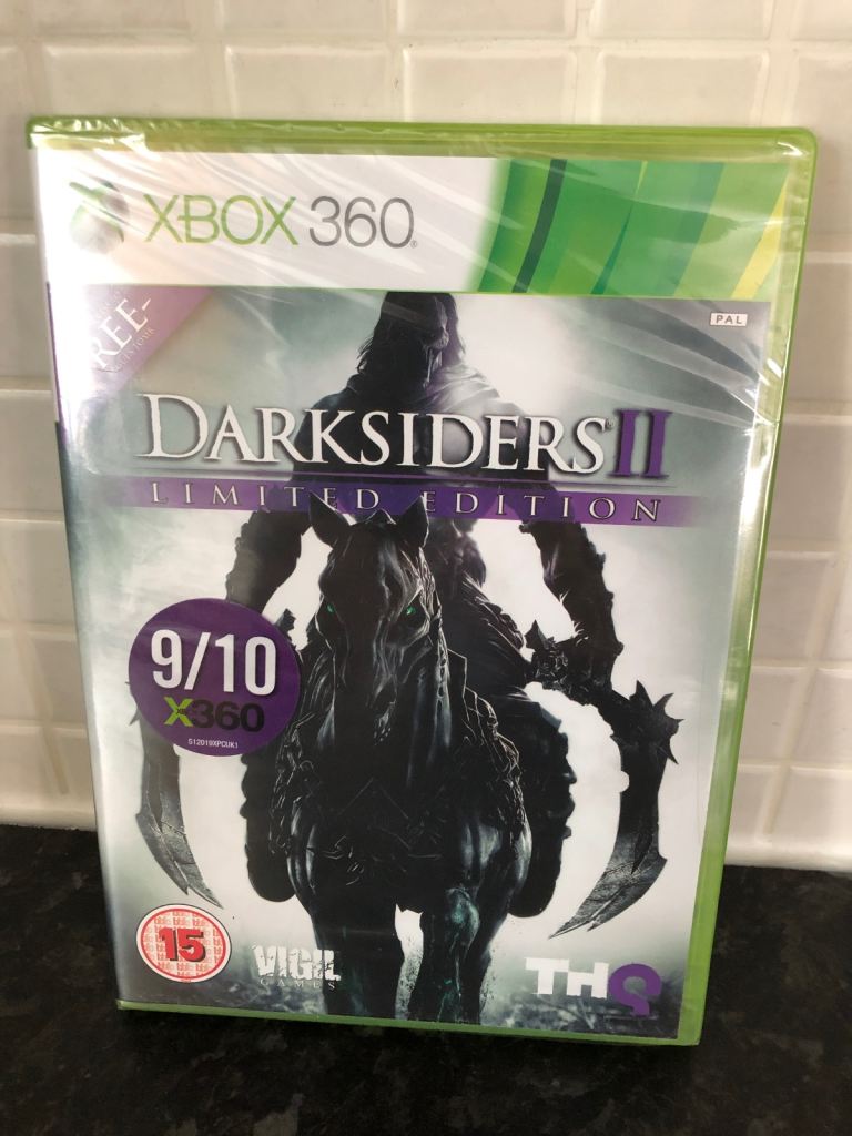 image for Darksiders II (Limited Edition) Xbox 360 Includes Argul's Tomb Expansion Pack (Brand New & Sealed)