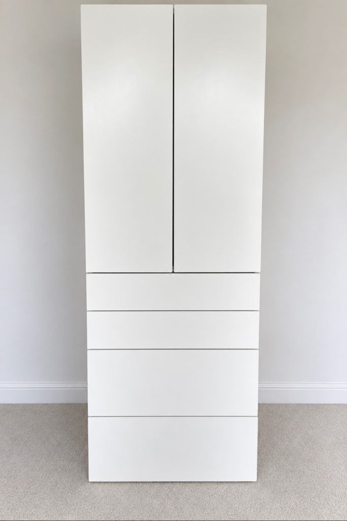 IKEA Plasta wardrobe/storage combination in excellent condition