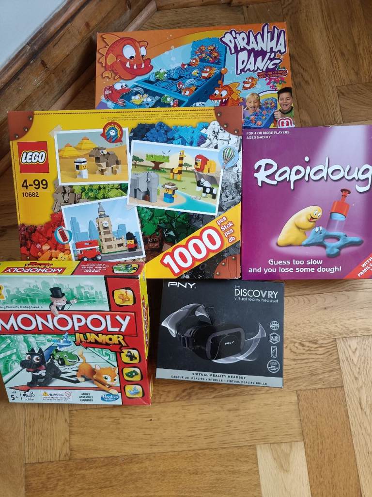 Lego and various games for children