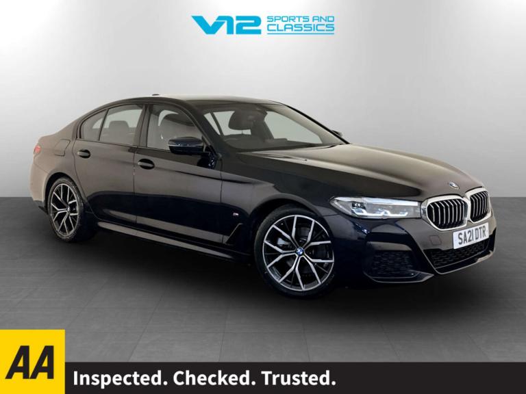 2021 BMW 5 Series 520i MHT M Sport 4dr Step Auto SALOON PETROL Automatic