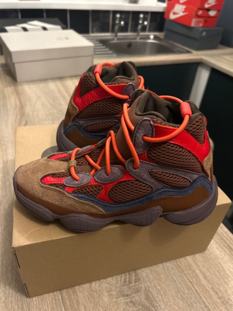 Brand new Yeezy 500 High trainers uk size 5 