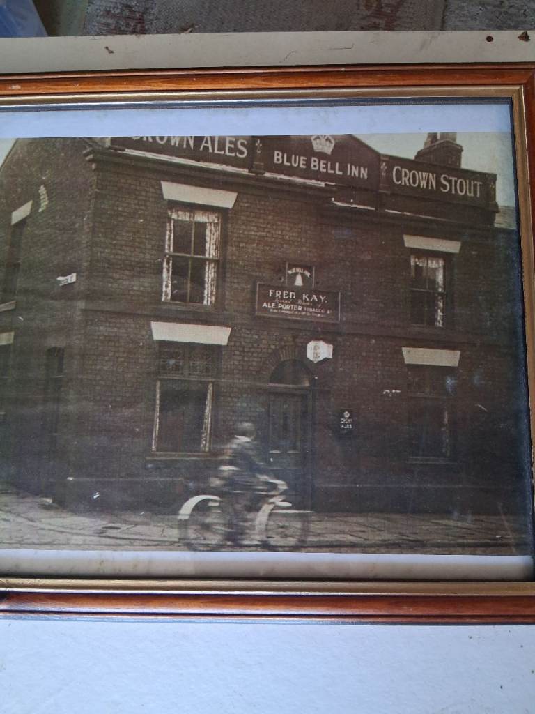Old Pub Photo – Blue Bell Inn, Framed