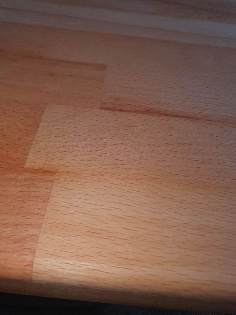 Solid oak worktop
