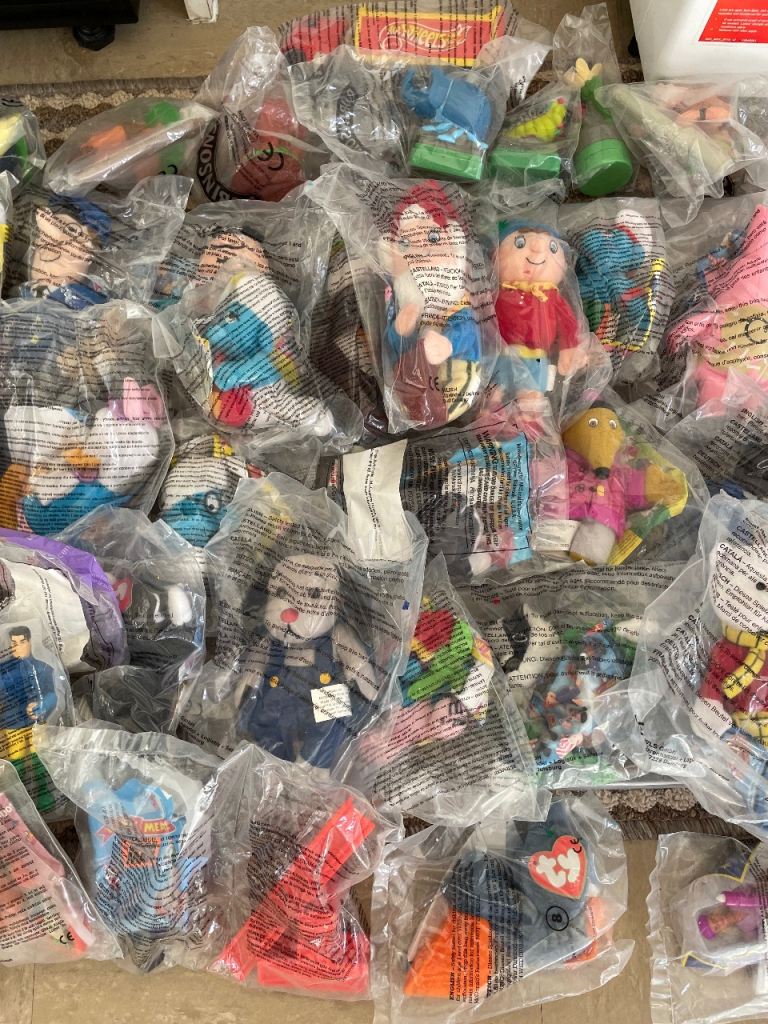 Vintage McDonald’s happy meal toys 