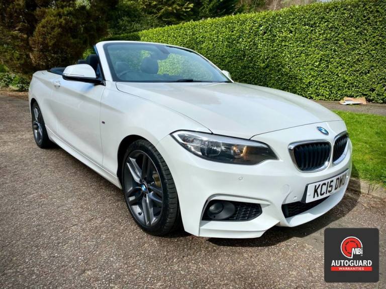 2015 15 BMW 2 SERIES 2.0 220D M SPORT CONVERTIBLE 2DR DIESEL MANUAL EURO 6 (S/S)