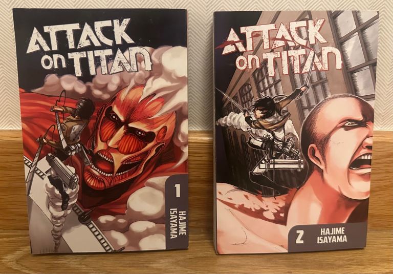 6 manga individual books 