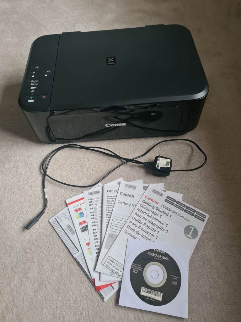 *FREE*   Canon PIXMA Inkjet Printer MG3650S – ***NEEDS TLC***