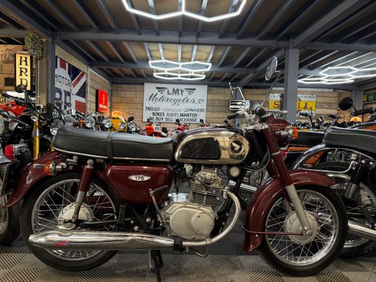 1975 Honda CD175, ready to go classic bike, lovely condition 