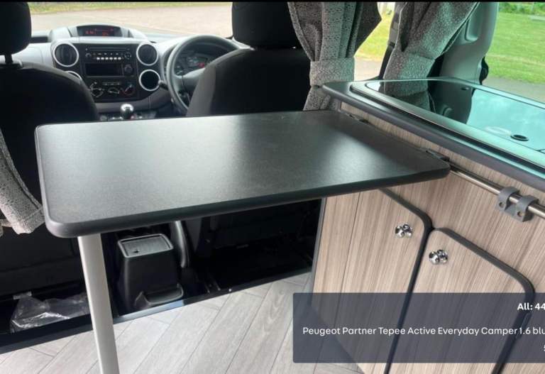Micro Campervan Peugeot PARTNER TEPEE 2018
