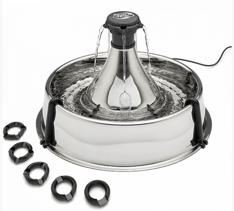 Barely used - Drinkwell 360 Stainless Steel Dog & Cat Water Fountain