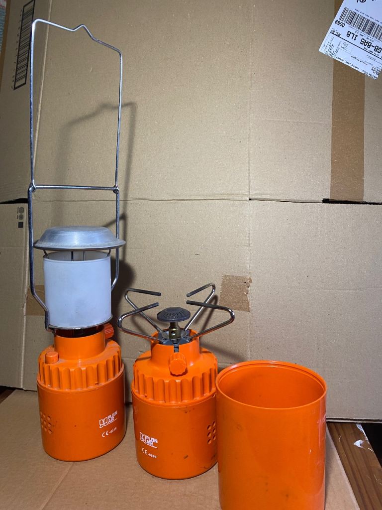 Camping lantern AND stove 