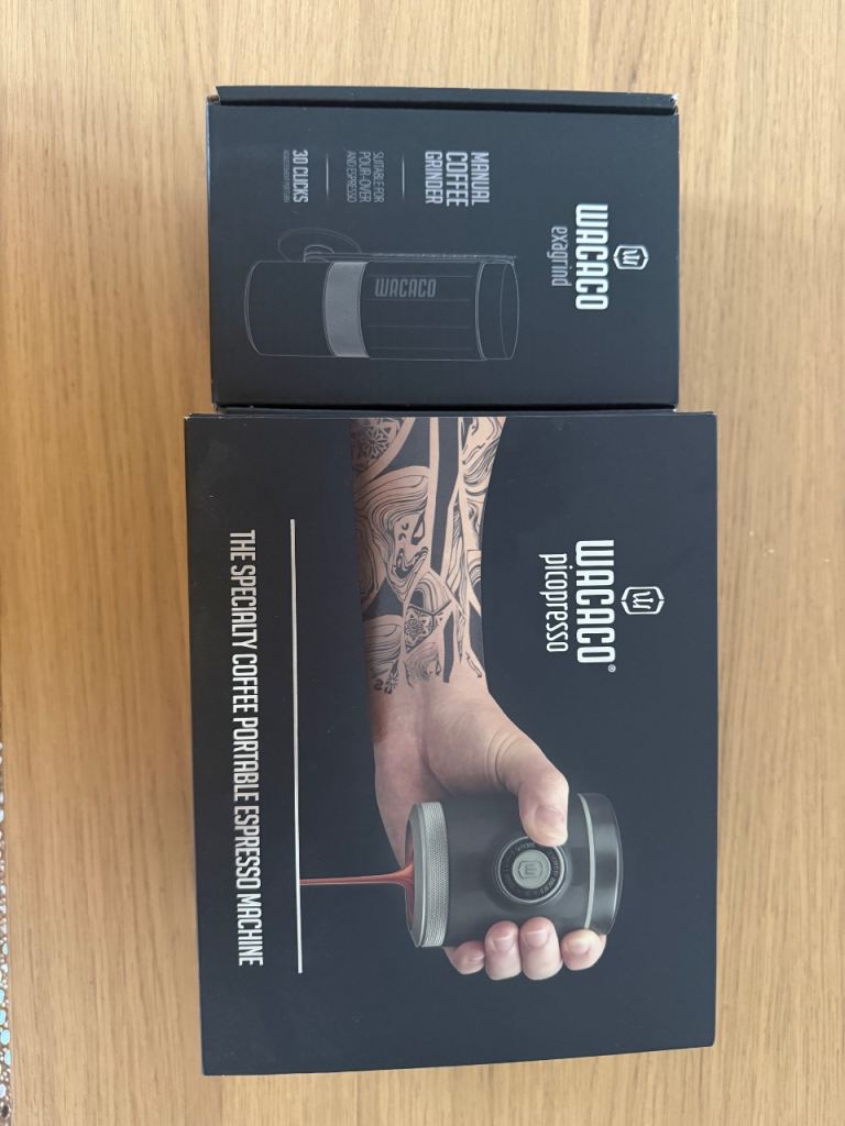 Wacaco Picopresso & Exagrind Manual Espresso Bundle - BNIB (Brand New In Box)