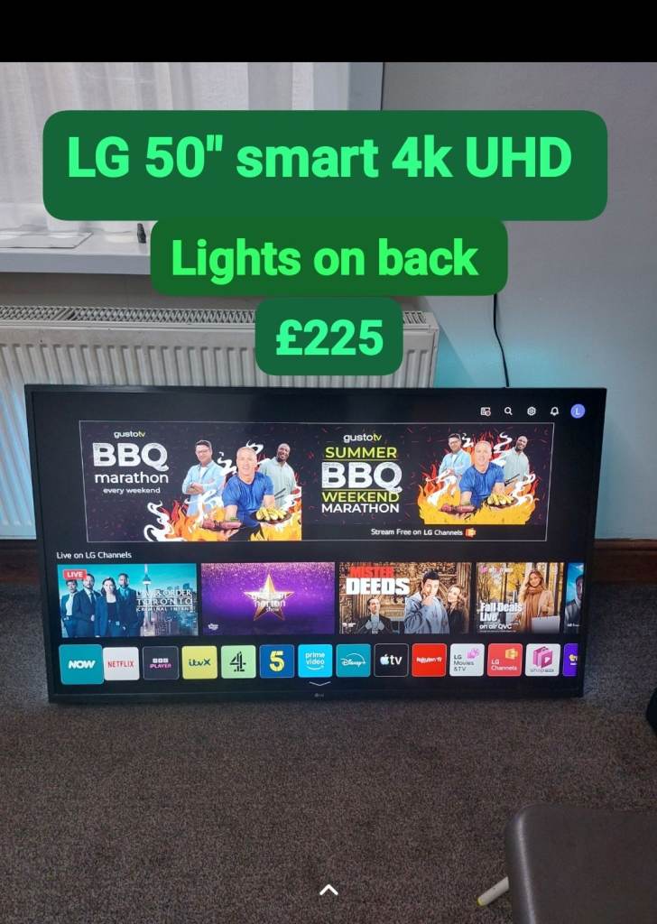 Lg 50inch SMART 4k uhd 