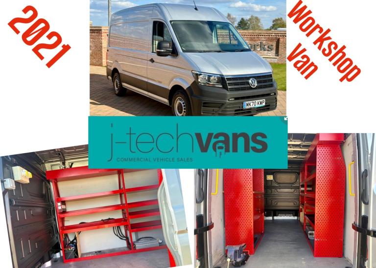 2021 Volkswagen Crafter 2.0 TDI 140PS L2 H2 Mwb Trendline Van ***Workshop / Utility Van*** PANEL ...